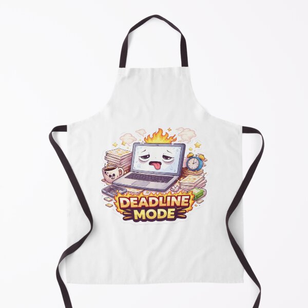 Item preview, Deadline Mode Funny Burnout Meme | Overworked Student & Office Humor Design designed and sold by Dasts Cart.