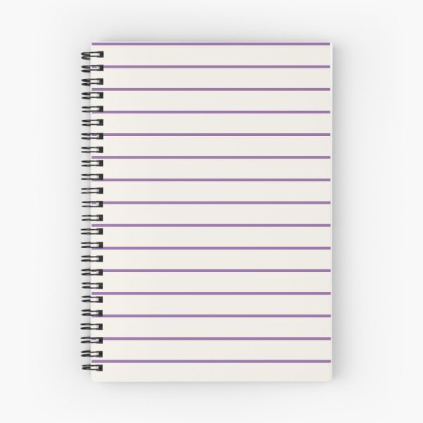 Item preview, Cream And Purple horizontal Pinstripes Pattern designed and sold by pattern-archive.