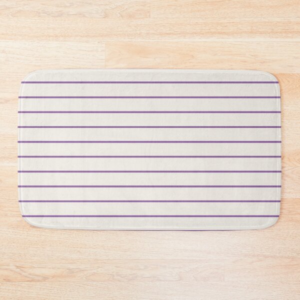 Item preview, Cream And Purple horizontal Pinstripes Pattern designed and sold by pattern-archive.