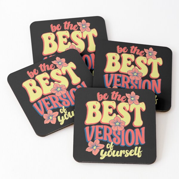 Item preview, Be The Best Version Of Yourself Encouragement Quote designed and sold by SkeletonsDanger.