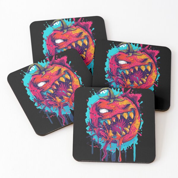 Item preview, Evil Killer Tomato - Scary Horror Splatter Illustration designed and sold by EhrenGeneration.
