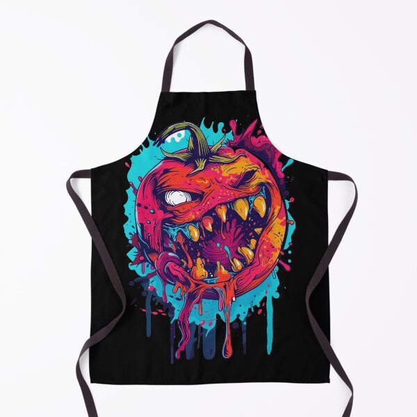 Item preview, Evil Killer Tomato - Scary Horror Splatter Illustration designed and sold by EhrenGeneration.
