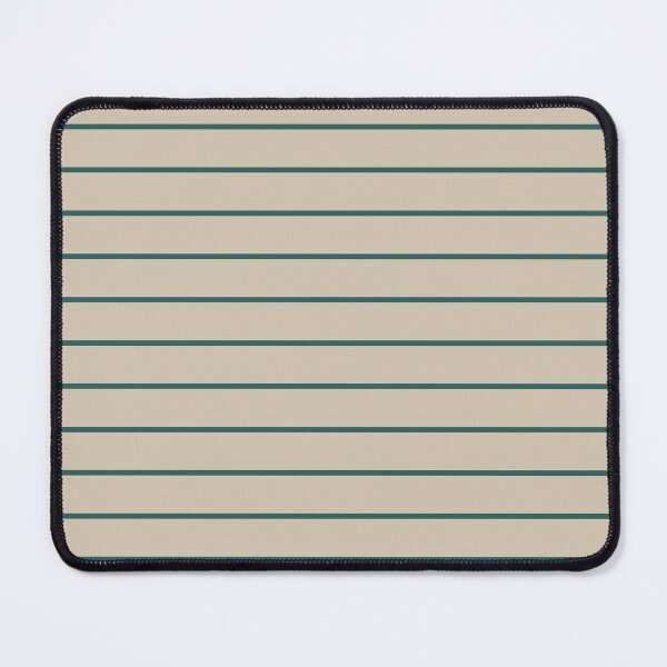 Item preview, Beige And Teal horizontal Pinstripes Pattern designed and sold by pattern-archive.