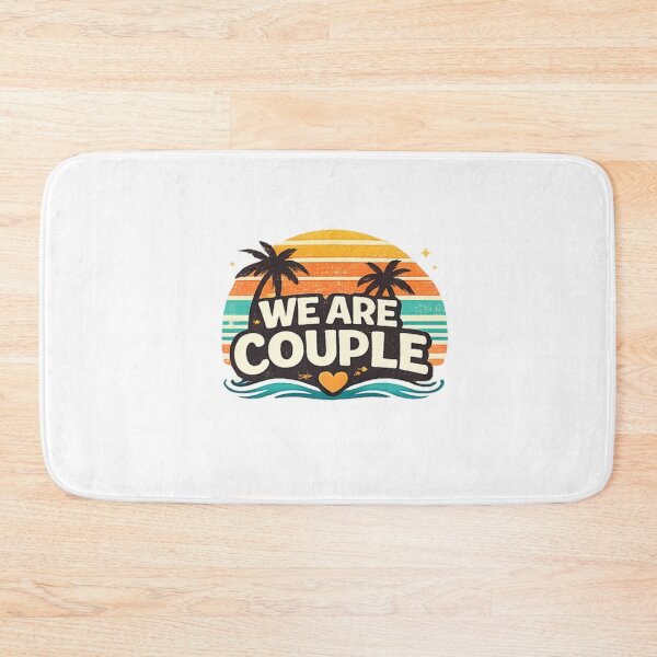 Item preview, We are Couple Typography Design 2 designed and sold by Swati's Digital Den.