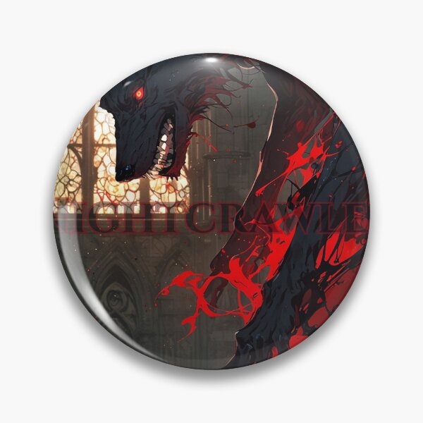 Item preview, Dark Sacred Wolf Crawls Through Gothic Cathedral Night designed and sold by GeoWhimsy Studio.