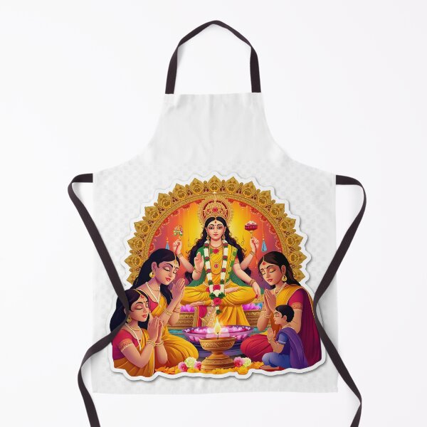 Item preview, Goddess Skandamata Sticker designed and sold by Teewave-Ashish.
