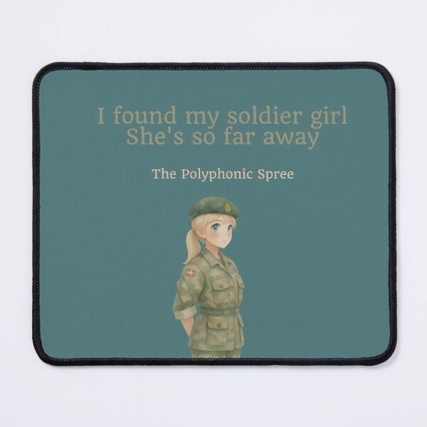 Item preview, Soldier girl The Polyphonic Spree fan art designed and sold by Etaipal.