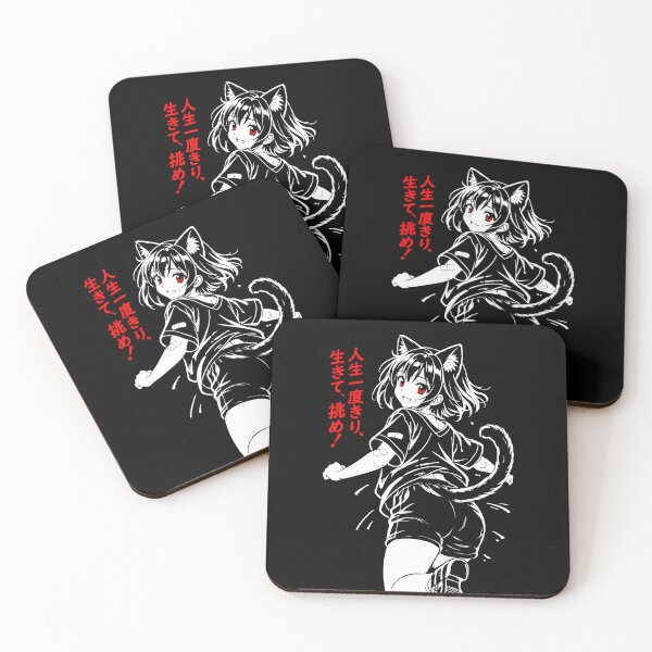 Item preview, Neko Spirit: Live to the Fullest designed and sold by YumeKurenai.