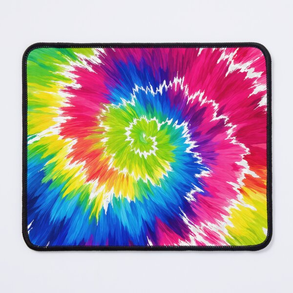 Item preview, Colorful Tie Dye Spiral Art, Vibrant Abstract Rainbow Swirl, Psychedelic Aesthetic Design designed and sold by Dreamy Ocean Art.