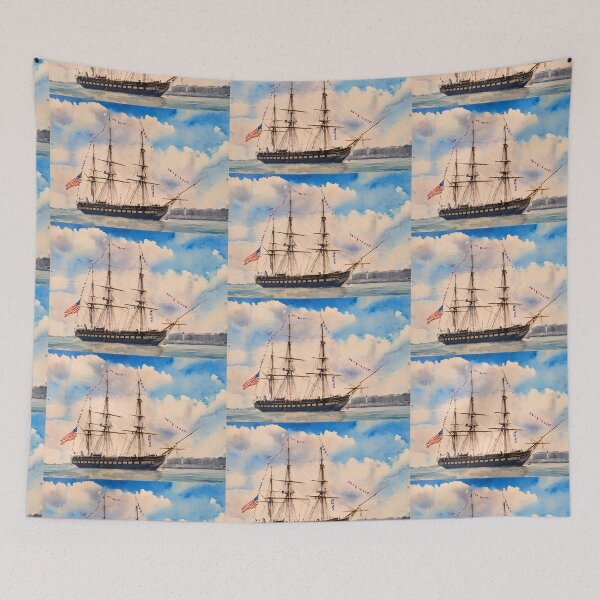 Item preview, Old Ironsides USS Constitution Ship Massachusetts   designed and sold by Vermont Gifts and Art.