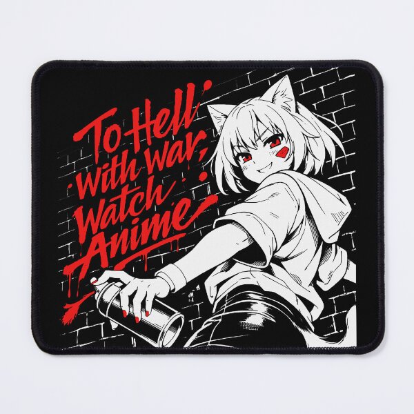 Item preview, Anime Over War Graffiti designed and sold by YumeKurenai.