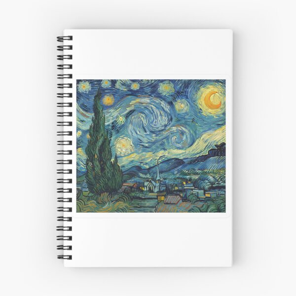 Item preview, Arte abstracto colorido de Van Gogh de época designed and sold by RdStickerss.