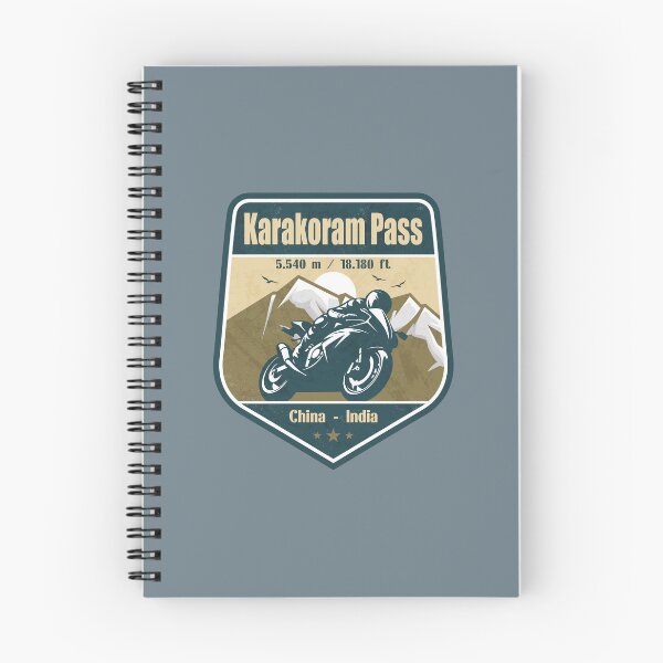 Item preview, Karakoram Pass Karakoram Range China Biker Badge designed and sold by CynthiaGraphics.