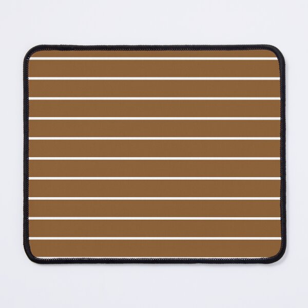 Item preview, Bronze And White horizontal Pinstripes Pattern designed and sold by pattern-archive.