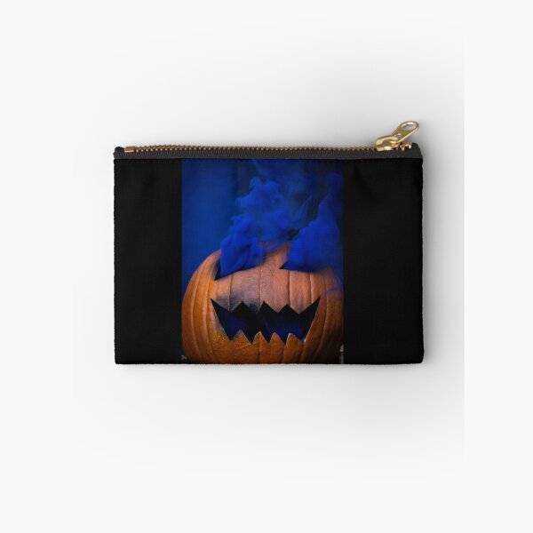 Item preview, Blue Smoking Pumpkin designed and sold by Handmade By StephArt.