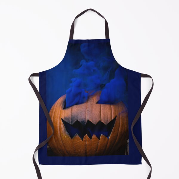 Item preview, Blue Smoking Pumpkin designed and sold by Handmade By StephArt.