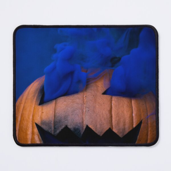 Item preview, Blue Smoking Pumpkin designed and sold by Handmade By StephArt.