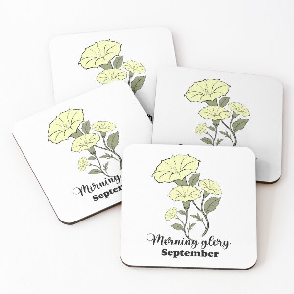 Item preview, September Birth Month Flower - Morning Glory Aesthetic designed and sold by Lumina-Studio.