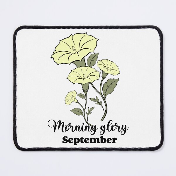 Item preview, September Birth Month Flower - Morning Glory Aesthetic designed and sold by Lumina-Studio.