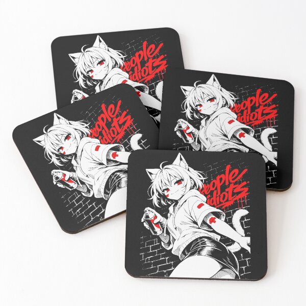 Item preview, People Idiots Graffiti Neko designed and sold by YumeKurenai.