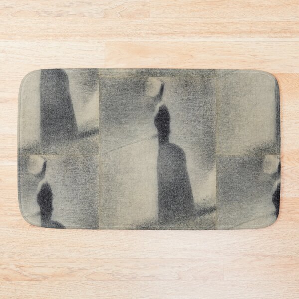Item preview, A Woman Fishing by Georges Seurat: Minimalist Neo Impressionist Fine Art Print designed and sold by artofuniverse.