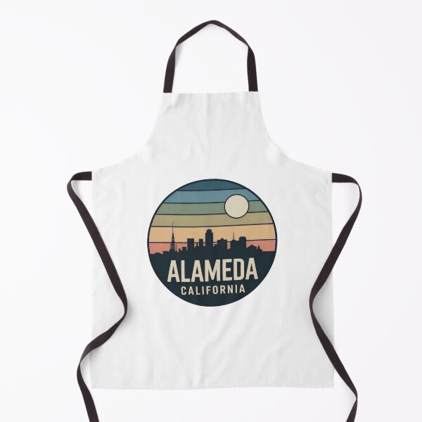 Item preview, Alameda California: Retro Sunset Skyline designed and sold by CircinusStore.