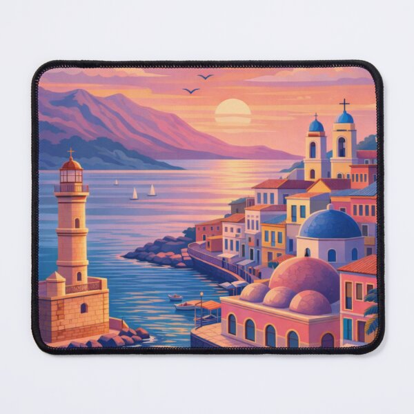 Item preview, Chania Crete Travel Poster designed and sold by MatthewHeights.