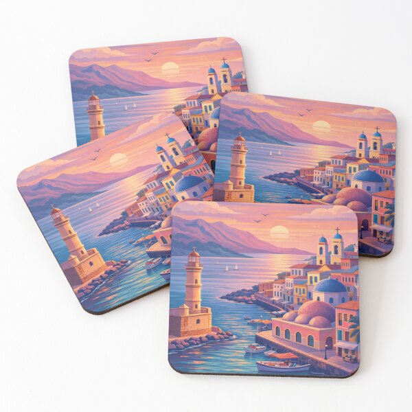 Item preview, Chania Crete Travel Poster designed and sold by MatthewHeights.