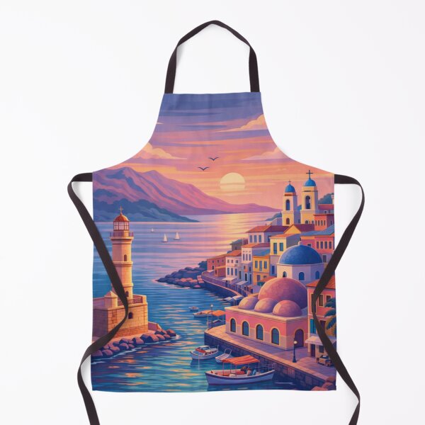 Item preview, Chania Crete Travel Poster designed and sold by MatthewHeights.
