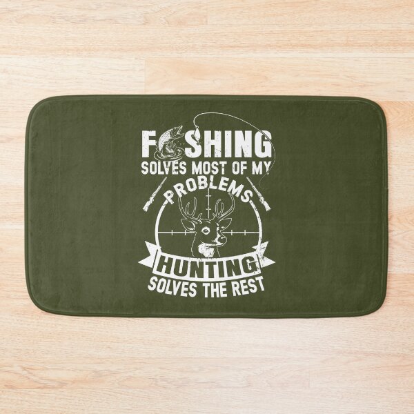 Item preview, Fishing & Hunting Solve My Problems Funny Gift designed and sold by FernaRoje.