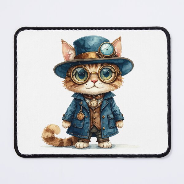 Item preview, Small Steampunk Cat Cute Outfit Character designed and sold by BetweenForms.