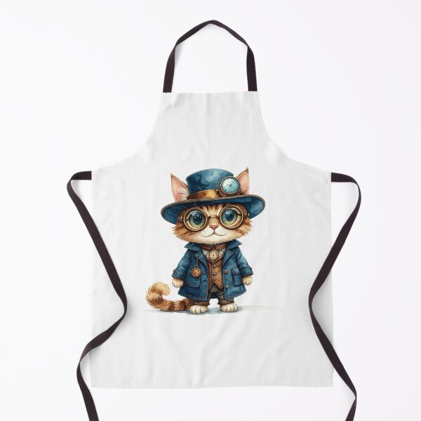Item preview, Small Steampunk Cat Cute Outfit Character designed and sold by BetweenForms.
