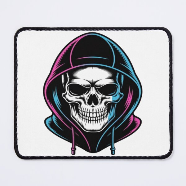 Item preview, Neon Skull in Hoodie Cool designed and sold by DailySparks.