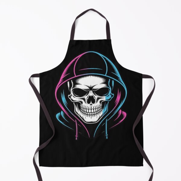 Item preview, Neon Skull in Hoodie Cool designed and sold by DailySparks.