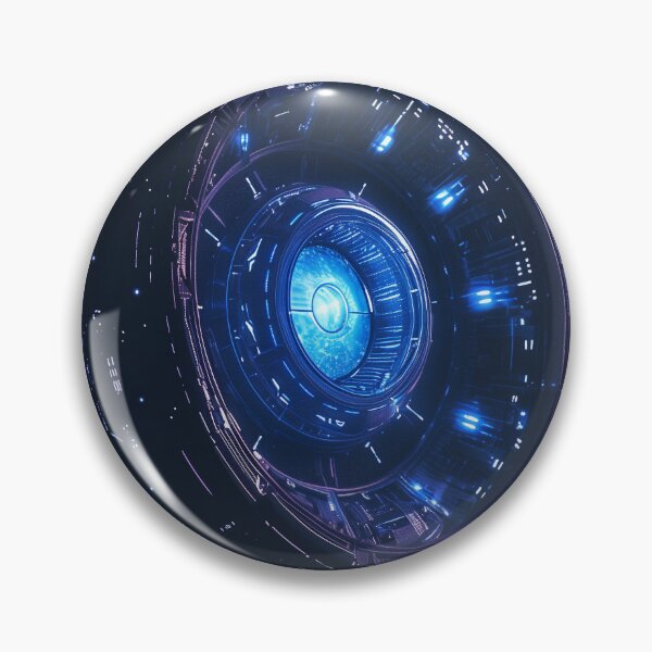 Item preview, Futuristic Spacecraft Deep Space Art designed and sold by QuantumDrift.