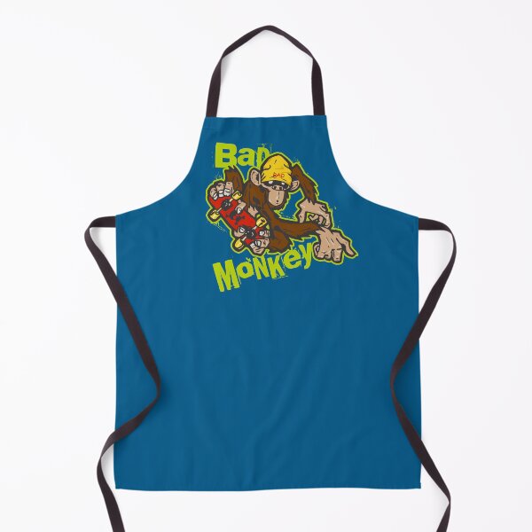 Item preview, Bad Monkey Skater Street Art – Funny Rebel Ape Skateboarding Graphic Design designed and sold by artworkathome.