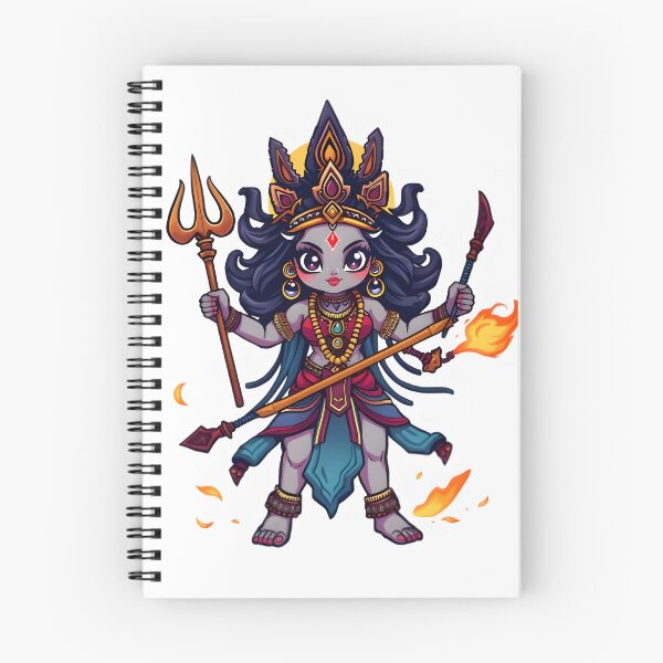 Item preview, Goddess Kalaratri Sticker   designed and sold by Teewave-Ashish.