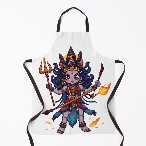 Item preview, Goddess Kalaratri Sticker   designed and sold by Teewave-Ashish.