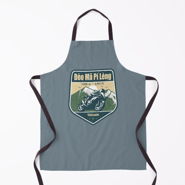 Item preview, Ma Pi Leng Pass Ha Giang Vietnam Biker Badge designed and sold by CynthiaGraphics.