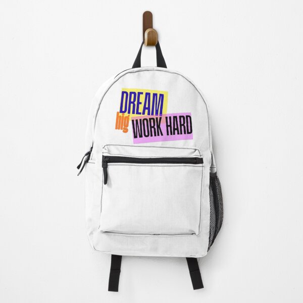 Item preview, Dream Big, Work Hard Inspirational Quote designed and sold by The Daily Progress.