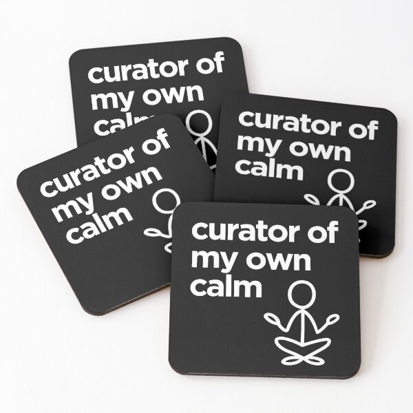Item preview, Curator of My Own Calm designed and sold by HYPNK.