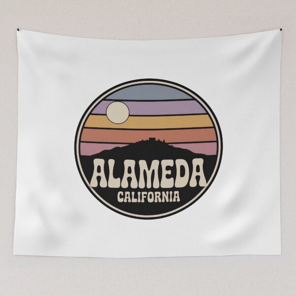 Item preview, Alameda California: Retro Horizon Sunset designed and sold by CircinusStore.