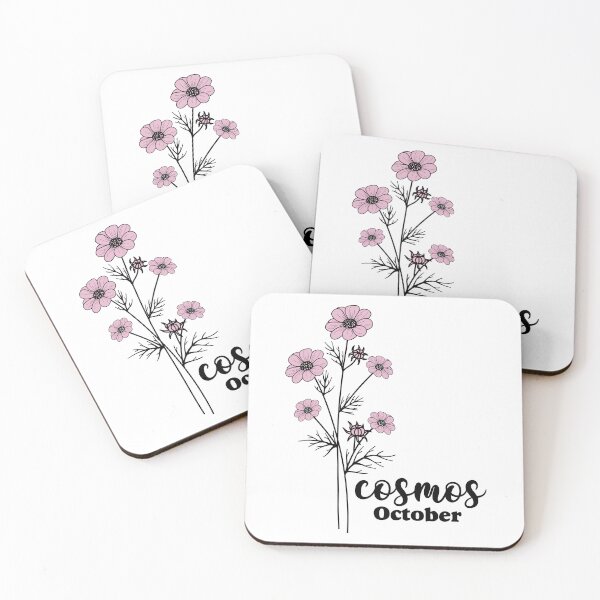 Item preview, Octomber Birth Month Flower - Cosmos Aesthetic designed and sold by Lumina-Studio.