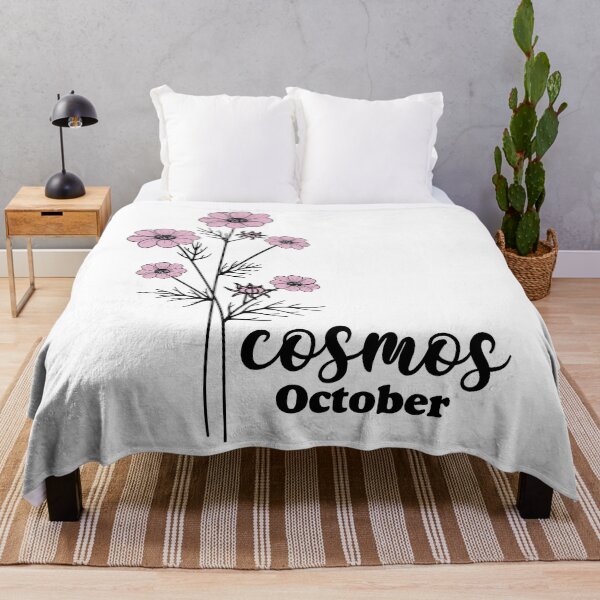 Item preview, Octomber Birth Month Flower - Cosmos Aesthetic designed and sold by Lumina-Studio.