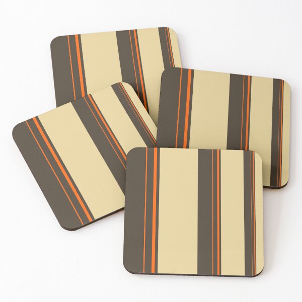Item preview, Vertical Stripes with a Vintage Color Palette and text designed and sold by WildHugeDot.