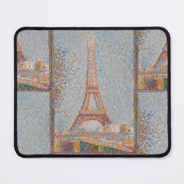 Item preview, Eiffel Tower by Georges Seurat: Neo Impressionist Pointillist Paris Poster designed and sold by artofuniverse.