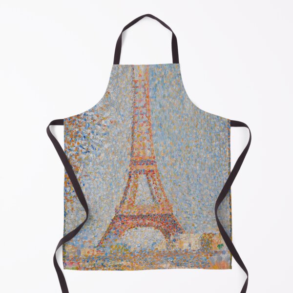 Artikelvorschau, Eiffelturm von Georges Seurat: Neoimpressionistisches pointillistisches Pariser Plakat entworfen und verkauft von artofuniverse.