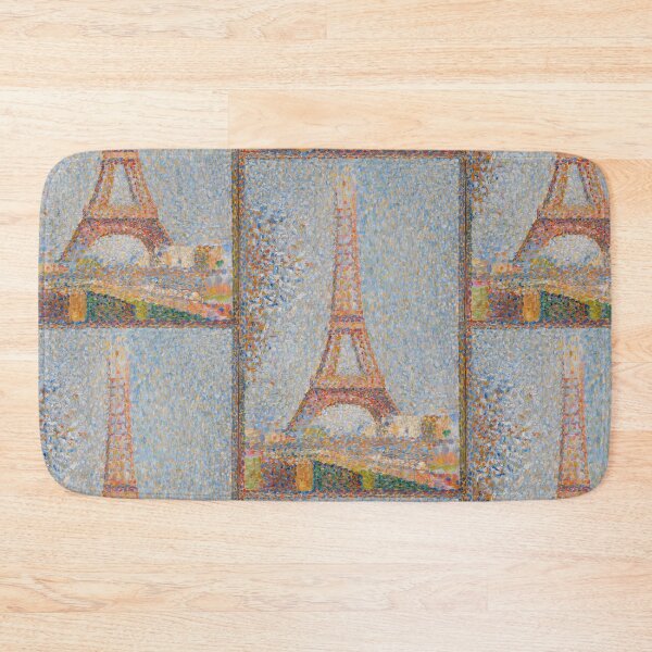 Item preview, Eiffel Tower by Georges Seurat: Neo Impressionist Pointillist Paris Poster designed and sold by artofuniverse.