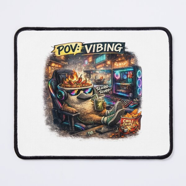 Item preview, POV: VIBING - Relatable Life Struggle Spicy Food designed and sold by sabily.
