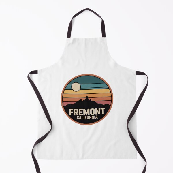 Item preview, Fremont California: Retro Sunset Mountain Skyline designed and sold by CircinusStore.